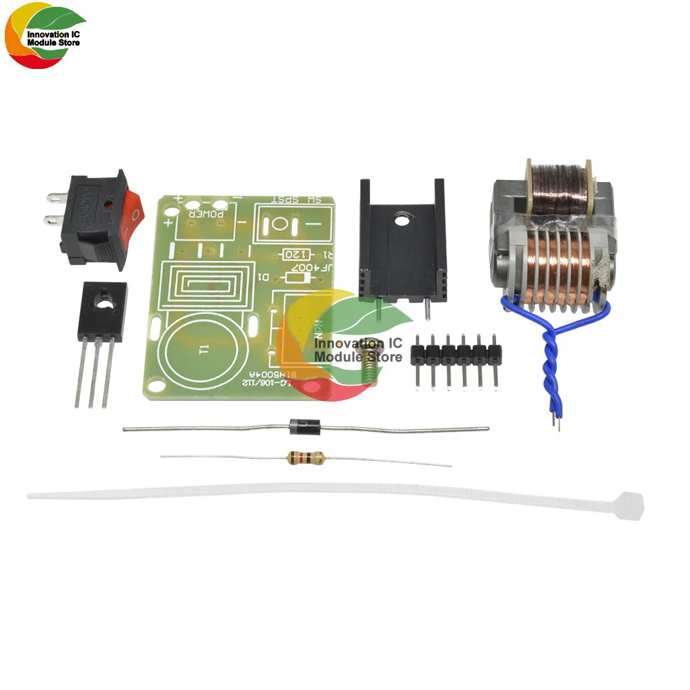 Modulo bobina di accensione generatore Inverter 15KV Kit fai da te DC generatore di accensione ad arco ad alta tensione modulo Boost Inverter