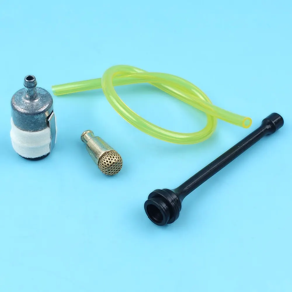 Set Selang & Filter Saluran Minyak Bahan Bakar Gas untuk HUSQVARNA 268 66 272 266 362 365 371 372 372XP 61 Suku Cadang Pengganti Gergaji Mesin