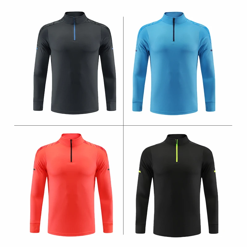 Sports Suit Men Running Orange Jacket Training Pants Sport Set Running Suits Gym Sportwear