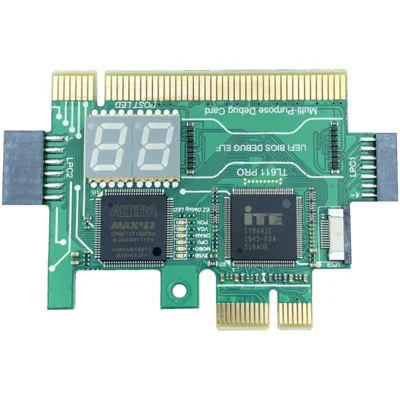 TL611 PRO Debug Card Desktop PCI Motherboard PCI E Notebook Diagnostic Card Test LPC DEBUG