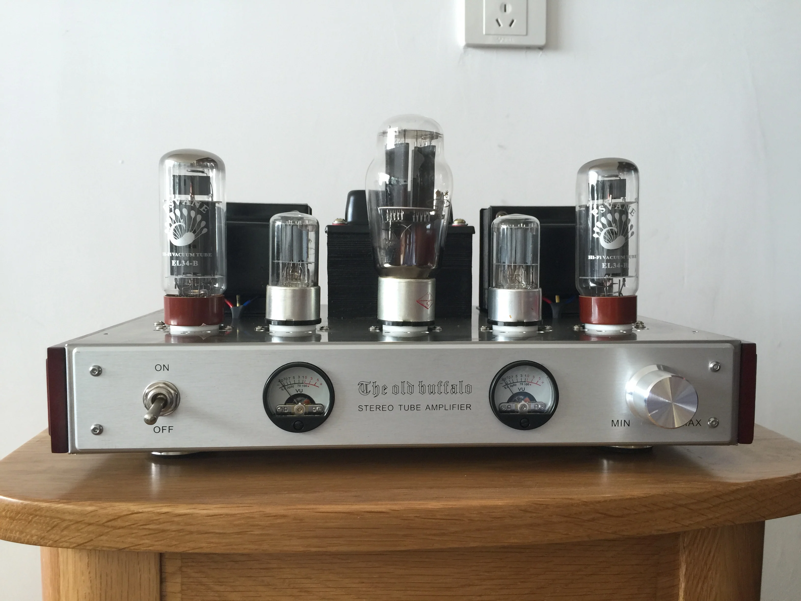 High-quality EL34 Tube Power Amplifier Fever Grade Single-ended Class A HIFI Audio Amplifier Integrated DIY Power Amplifier