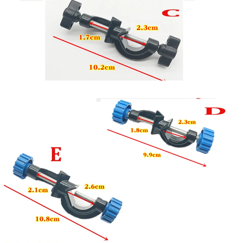 High-Quality Laboratory Clamp Lab Clips Flask Clamp Condenser Clamp School Laboratory Supplie