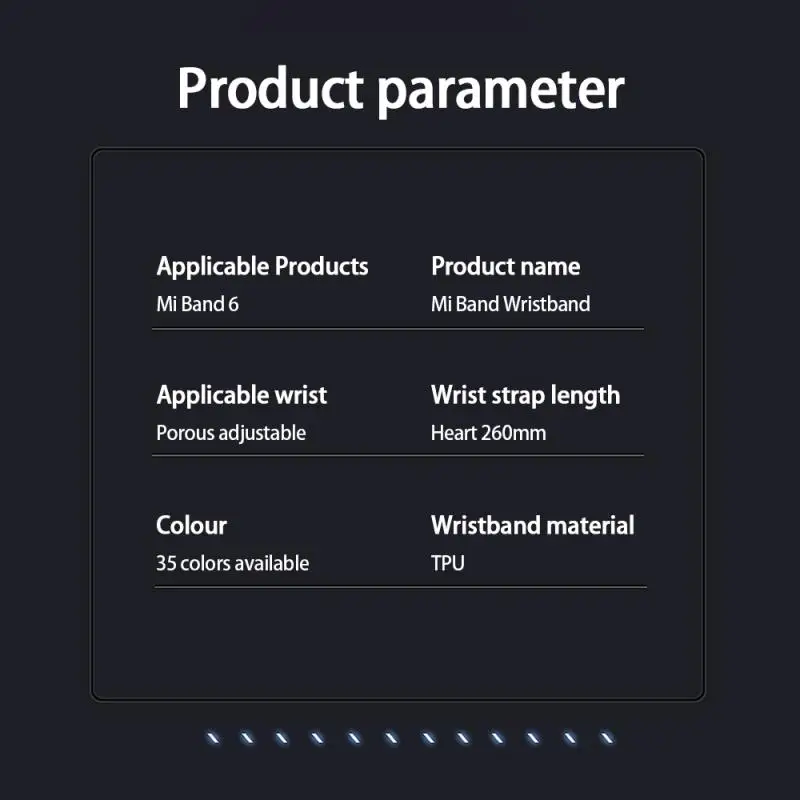 حزام صلب من البولي يوريثان لشاومي Mi Band 6 سوار معصم بديل لشاومي باند 6 لون المعصم حزام من البولي يوريثان ملحقات ذكية