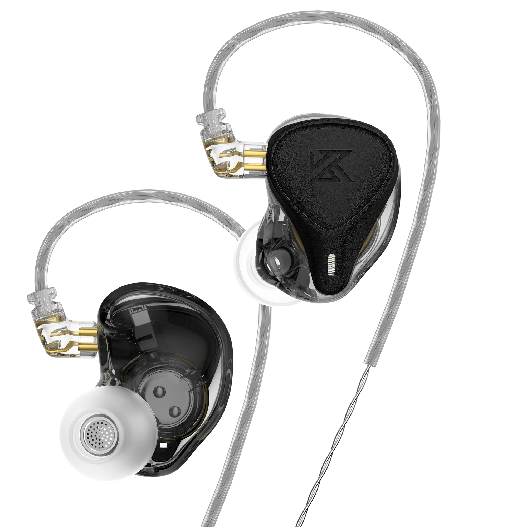 Imagem -06 - Kz-zex Pro In-ear Hifi Headconjunto Eletrostático Dinâmico Equilibrado Cabo Destacável Fone de Ouvido Cancelamento de Ruído Esporte Auscultadores