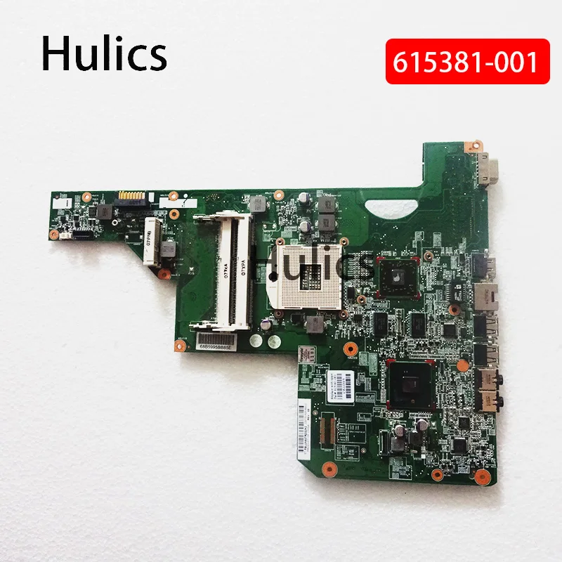 

Hulics Used For HP Pavilion G62 G72 CQ62 CQ72 Laptop Motherboard 615381-001 Main Board DDR3 Mainboard