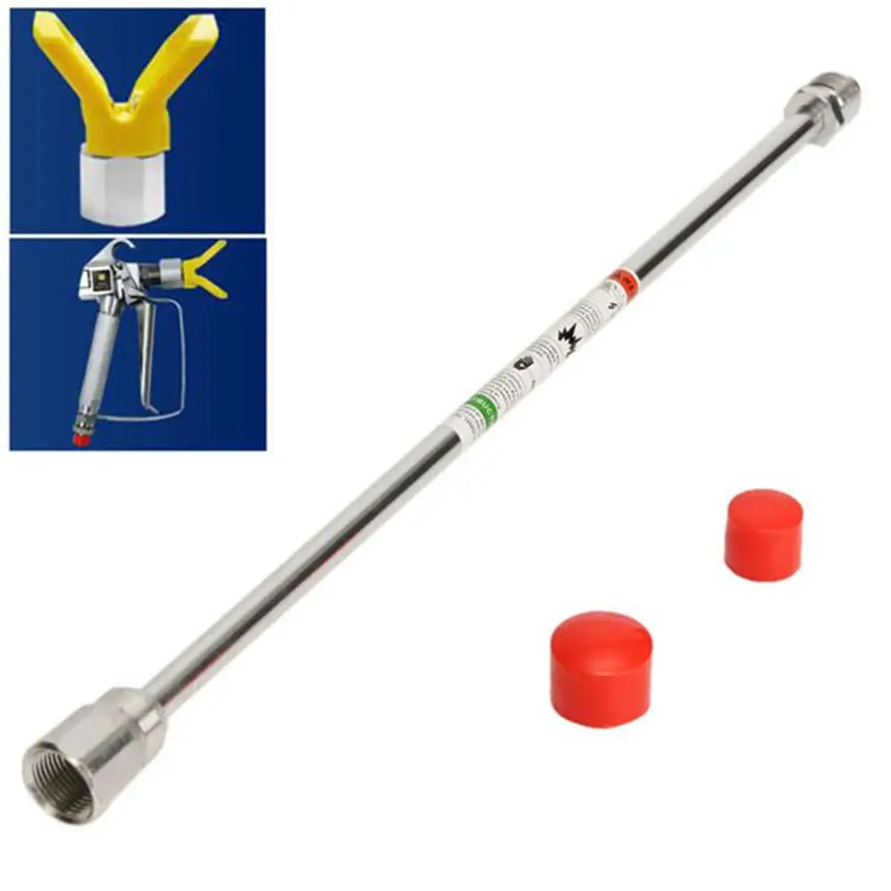 1pc 20cm/30cm/50cm Airless Paint Sprayer Tip Extension Pole Spray Tool Fits For Titan Wagner Spray Gun Tool Parts