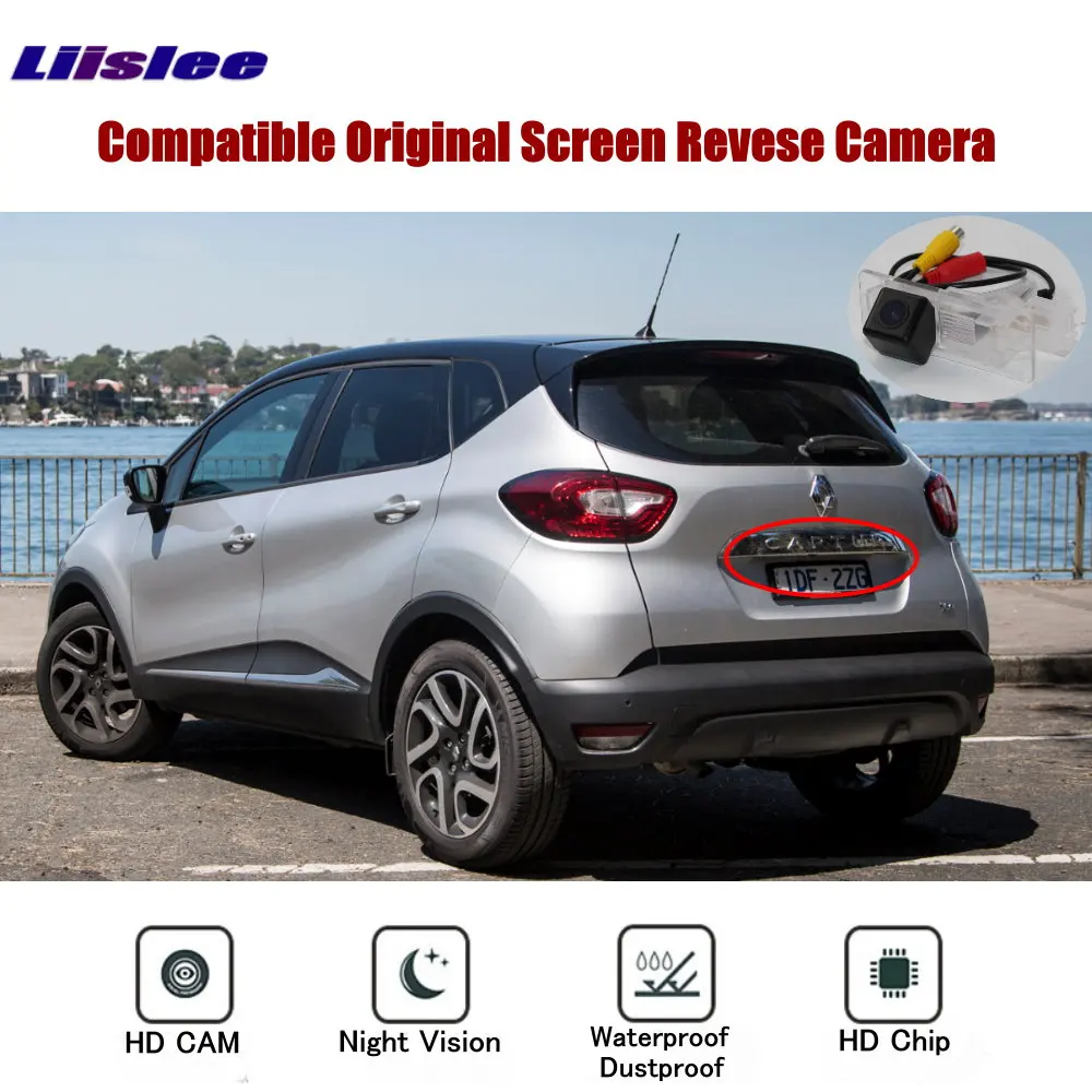 Compatible Original Car Display Reversing Camera For Renault Captur 2013-2018 Adapted Backup CAM Parking Accessories