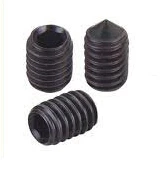 Wkooa M4 Grub Screws Set Screw Cone Point Metric 0.7 Pitch