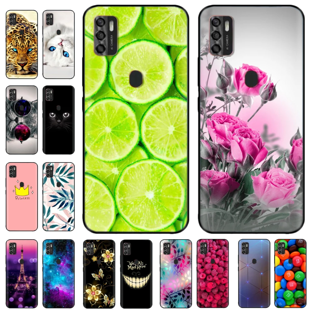 For ZTE Blade A7s 2020 Case Blade A51 Bumper Soft TPU Silicone Cover for ZTE A7s 2020 Cases Protective Case BladeA71 A31 Coque