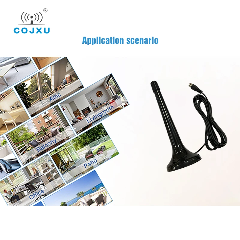 10pcs/pake FM DAB Adjustable Magnetic Antenna 3dBi PAL Female PAL Male Interface TXFM-XPL-300TV for Radio Office home