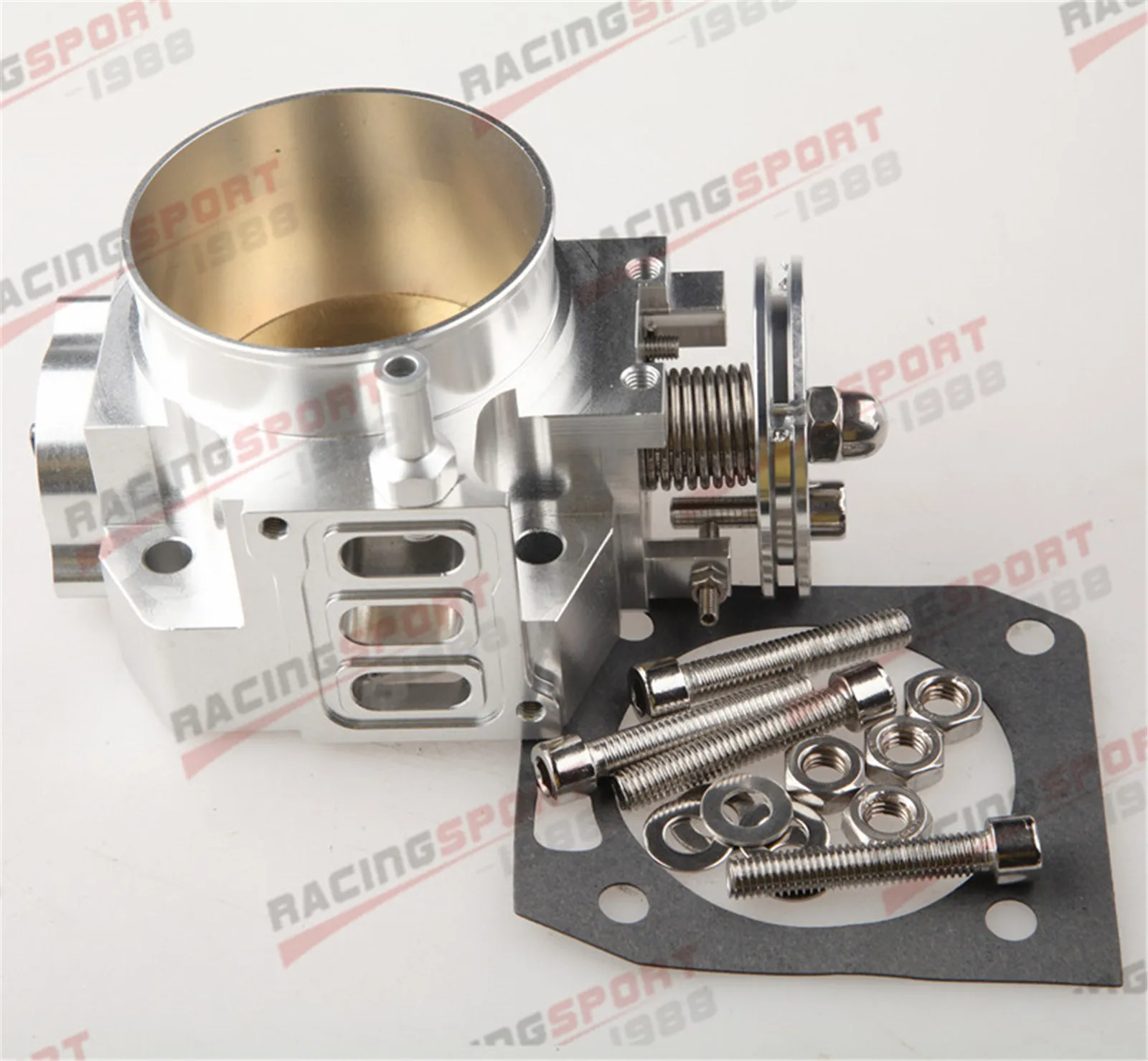 

US SHIP 70mm Aluminum Throttle Body For Honda RSX DC5 CIVIC SI EP3 K20 K20A