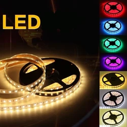 LED Strip 5 M/Roll led strip 2835 Lichtstroom Meer Hoger Dan Oude 2835 SMD Strip licht 60 LEDs/M 12 V lamp String Decor