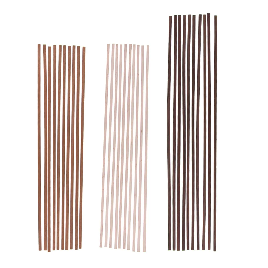 10 pcs Wood Guitar Strip Luthier Binding Purfling Inlay Stringed Instruments for Guitar Body Parts