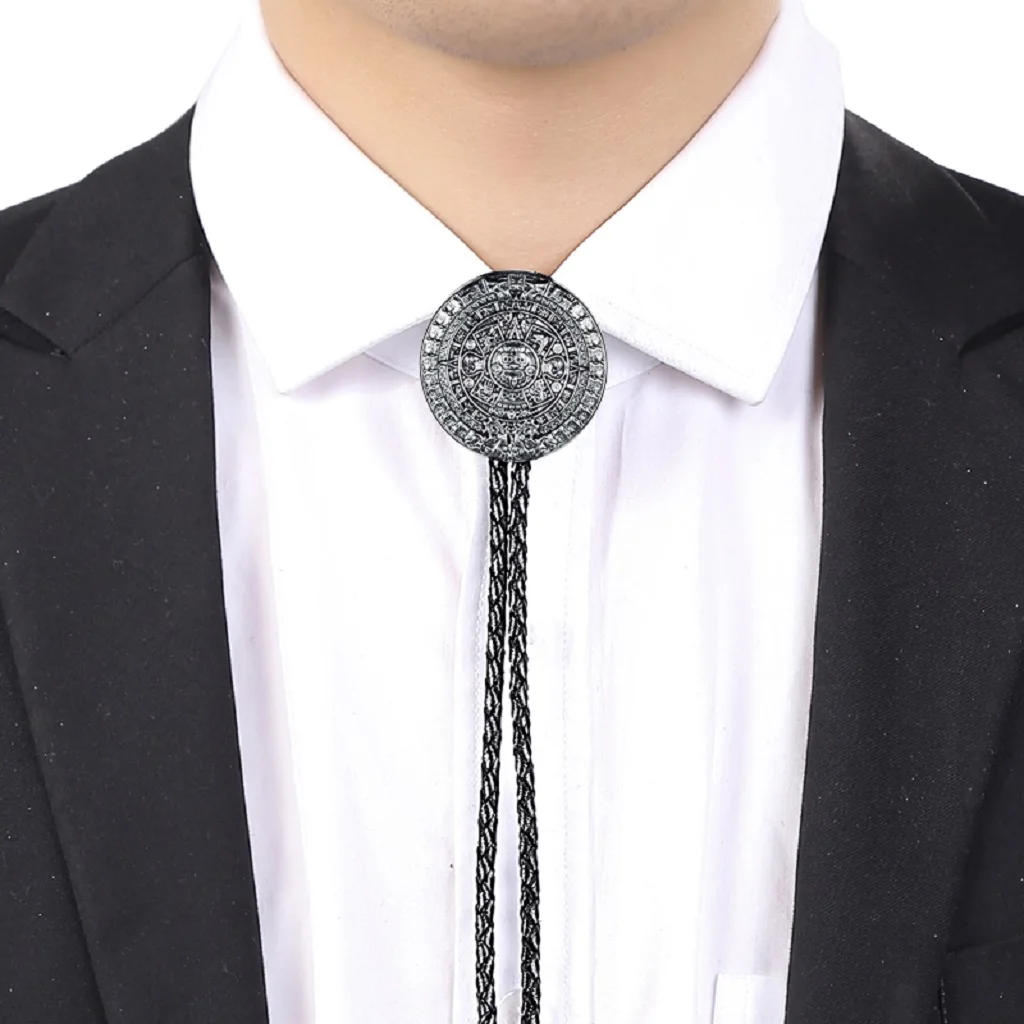 New Mexico Aztec Mayan Solar Calendar bolo Tie bolo Tie
