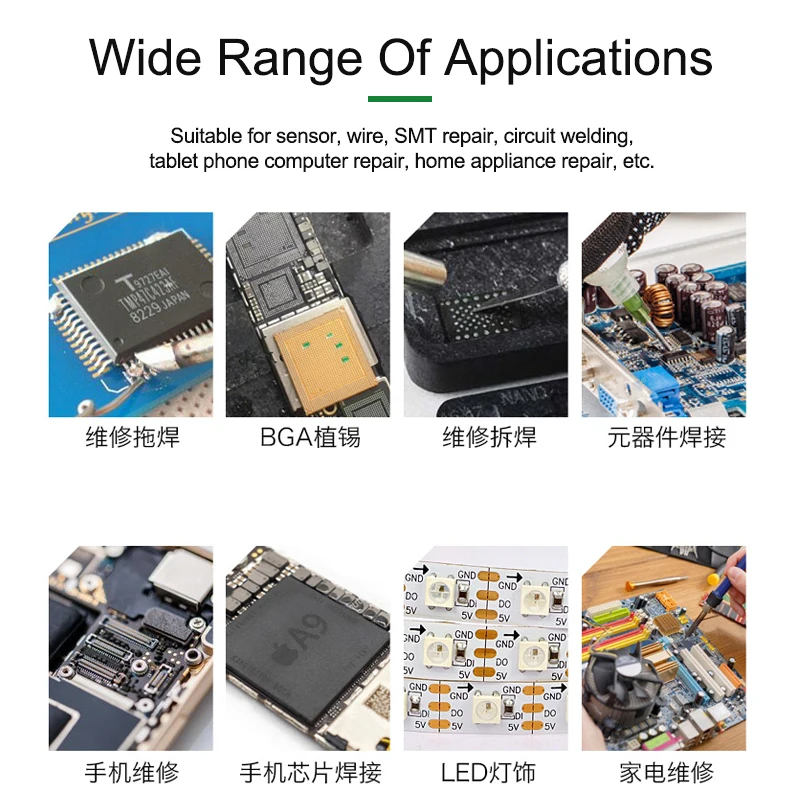 RL-420S-UV RL-421S-OR RL-422S-IM Flux BGA PCB Solder Paste Welding Advanced Oil Flux Grease 10cc Soldering Repair Paste
