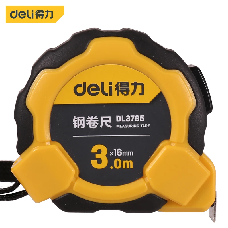 

deli Tape Measure 3/5/7.5/10 Meters Precision Durable Measuring Ruler Measuring Tape Precise Retractable Measuring Flexible Rule