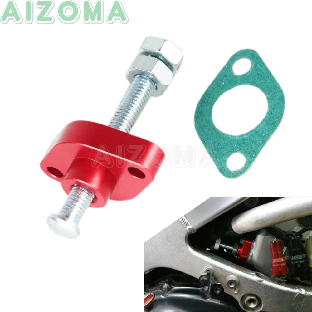 Do SUZUKI GSXR 600/750 GSF400 GSX1300 RMX450 Ręczny napinacz łańcucha rozrządu do Honda TRX 400EX/450R CRF150 250 450 R/X