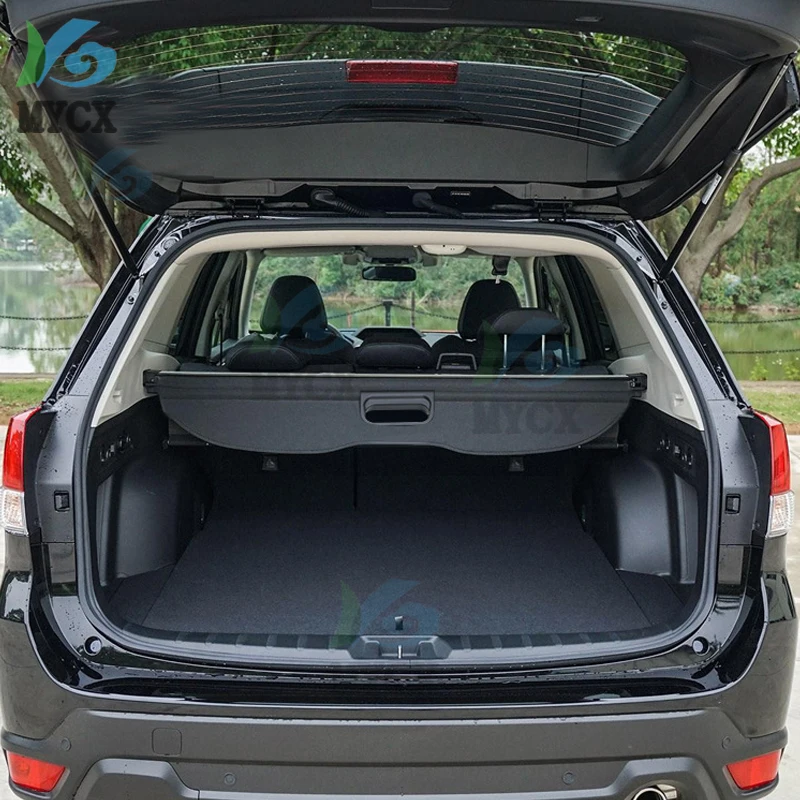 Rear Cargo Cover For SUBARU Forester 2019 2020 2021 2022 Privacy Trunk Screen Security Shield Shade Accessories