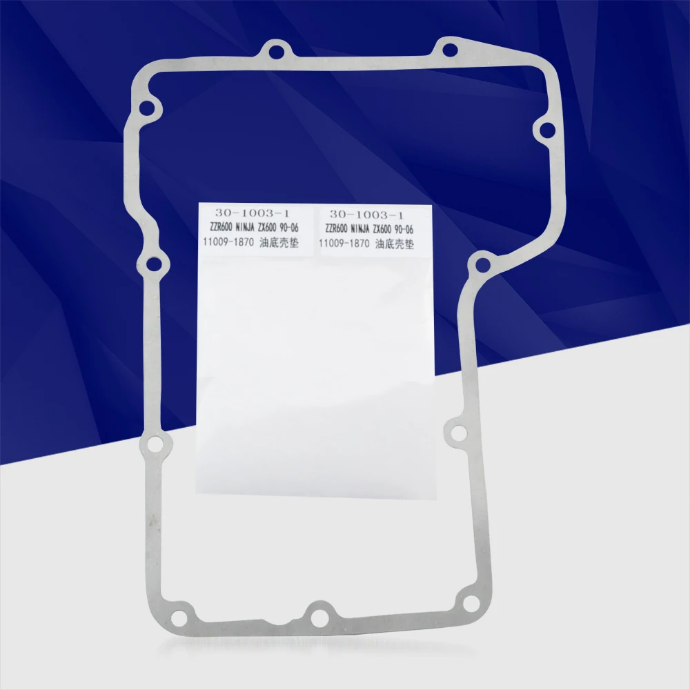 Cárter de aceite para motocicleta, junta de cubierta del cárter para Kawasaki ZZR600 1990-2006 ZX600 Ninja ZX-6 ZX6 1990-2002