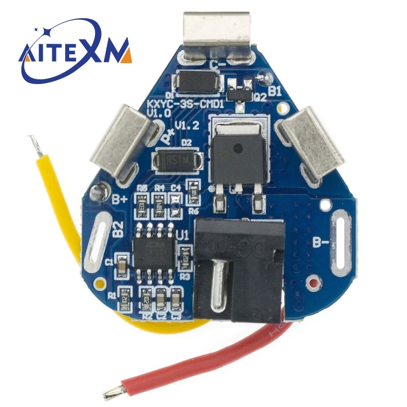 3S 12.6V 6A BMS Li-ion Lithium Battery Protection Board 18650 Power Bank Balancer Battery Equalizer Board for Electric Drill