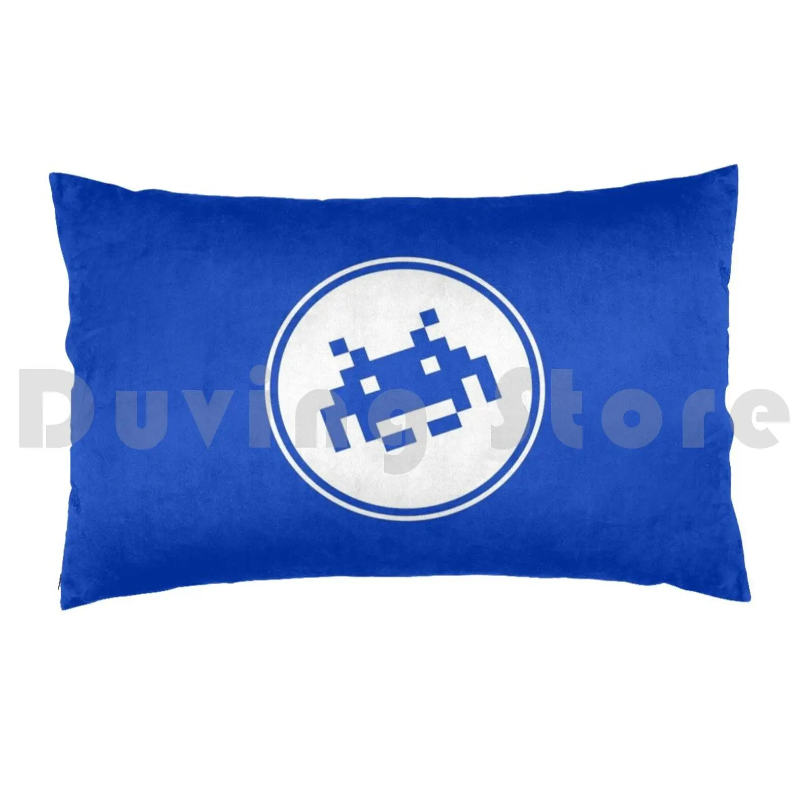 Space Invader Retro Video Game IconPillow case Space Invader Video Game Taito Vintage