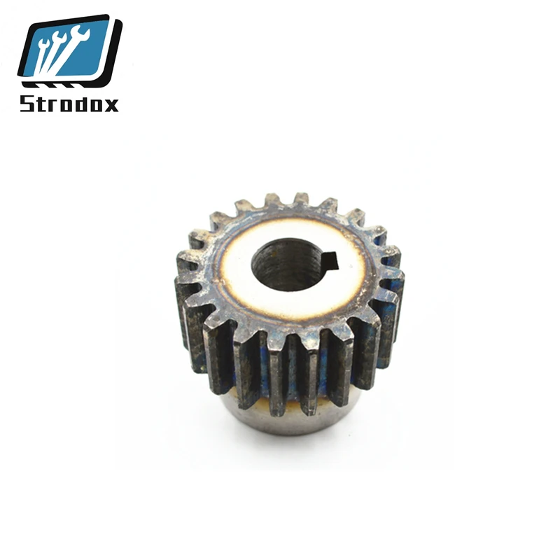 5 pcs/lot Cylindrical convex step gear shoulder gearwheel 2 module 12 teeth -40 teeth motor gear stepped gear cylindrical gear