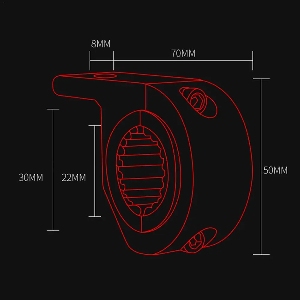 Reflektor LED motocyklowy zaciski wsporniki zacisk rury zestaw do montażu reflektorów motocyklowych lub mgła zaczep na lampę akcesoria motocyklowe