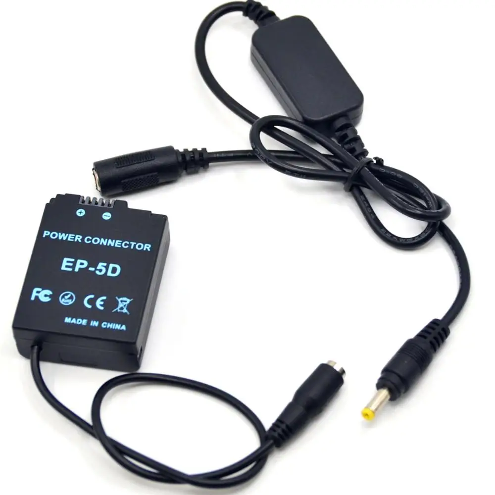 12V-24V Step-Down Charger Cable Dslr Eh-5 EH-5A + EP-5D Koppeling EN-EL21 Dummy batterij Voor Nikon 1 V2 Camera 'S