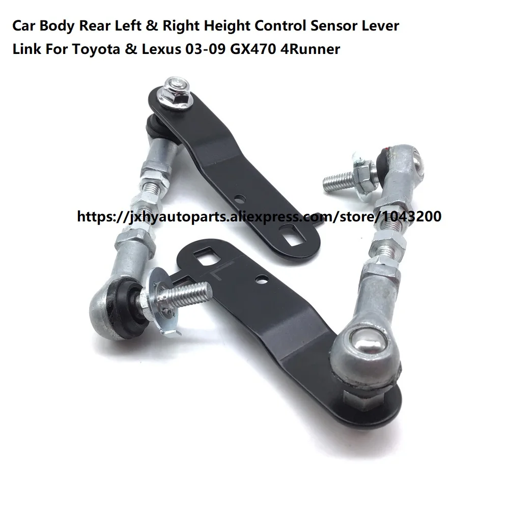 2 Pieces Rear Height Sensor Control Lever Link for Toyota Lexus OE# 4890635010 / 4890635020 / 48906-35010 / 48906-35020