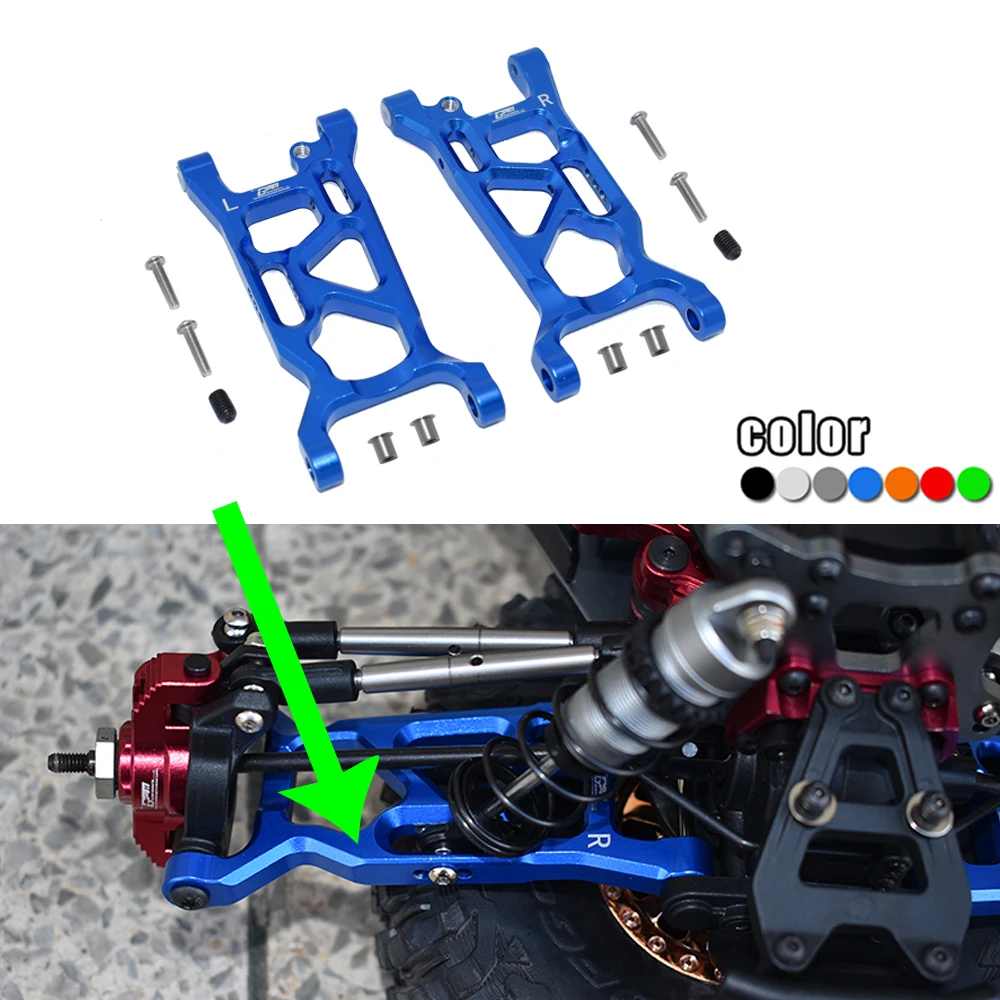 LOSI 1/10 LASERNUT TENACITY ULTRA 4 ROCK TACER-LOS03028 Metal aluminum alloy Front Lower swing arm Front Lower A arm #LOS234016