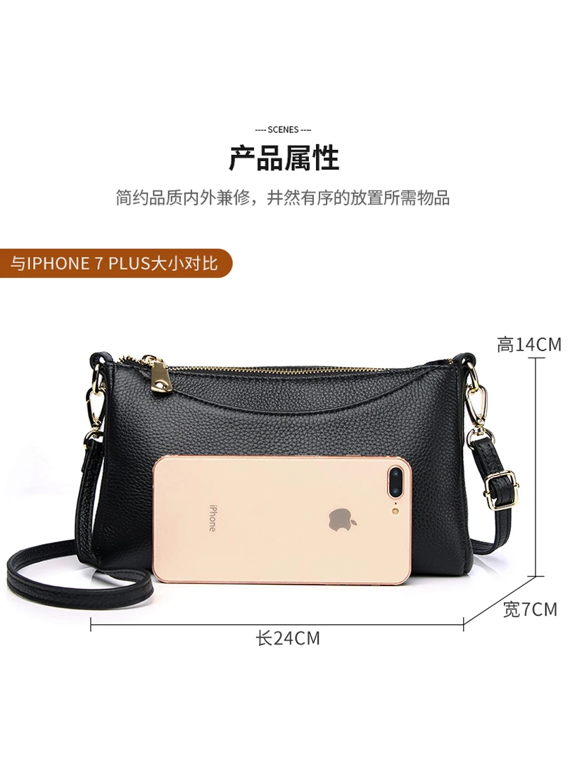 Fashion Handbag Women Small Bag Genuine Leather Luxury Crossbody Bag for Women Ladies Tassel Shoulder Messenger Bags Purse