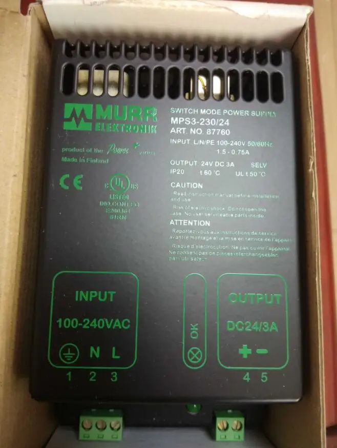 

MPS3-230/24 24V 3A Used in good condition