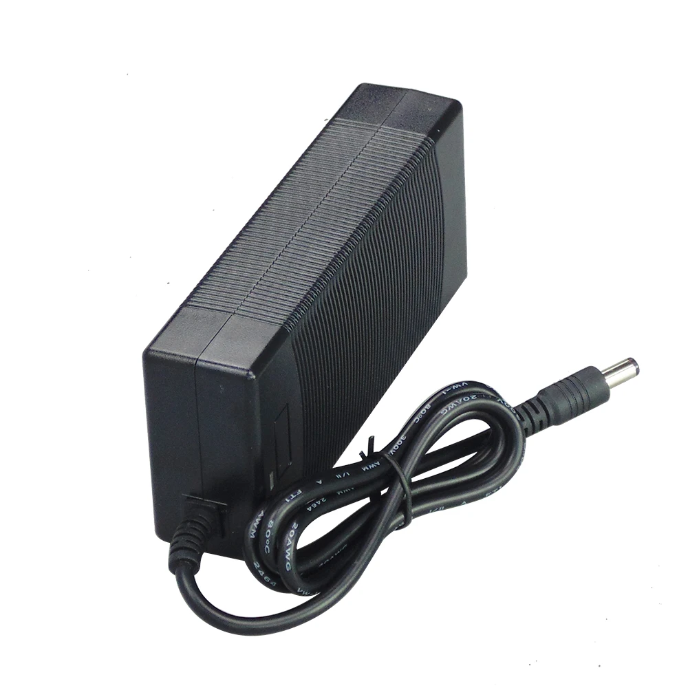 24V Electric Bike Lithium Battery RCA DC XLR Anderson Connector Charger for 29.4V 4A Batteries