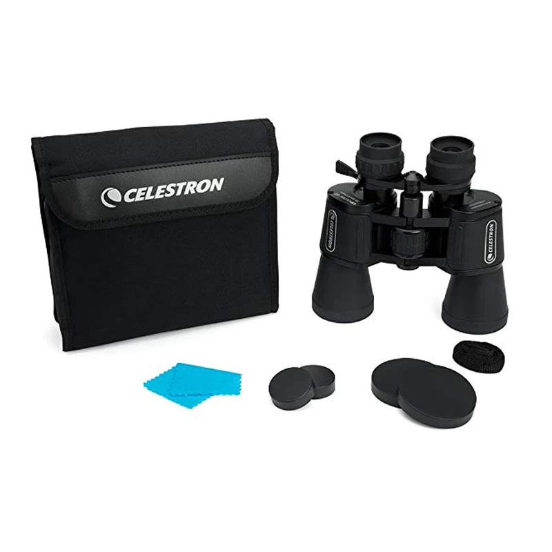 Imagem -05 - Celestron Upclose g2 10x50 Binóculos Profissionais Binocular Grande Angular Baixa Visão Noturna Telescópio Astronômico Camping