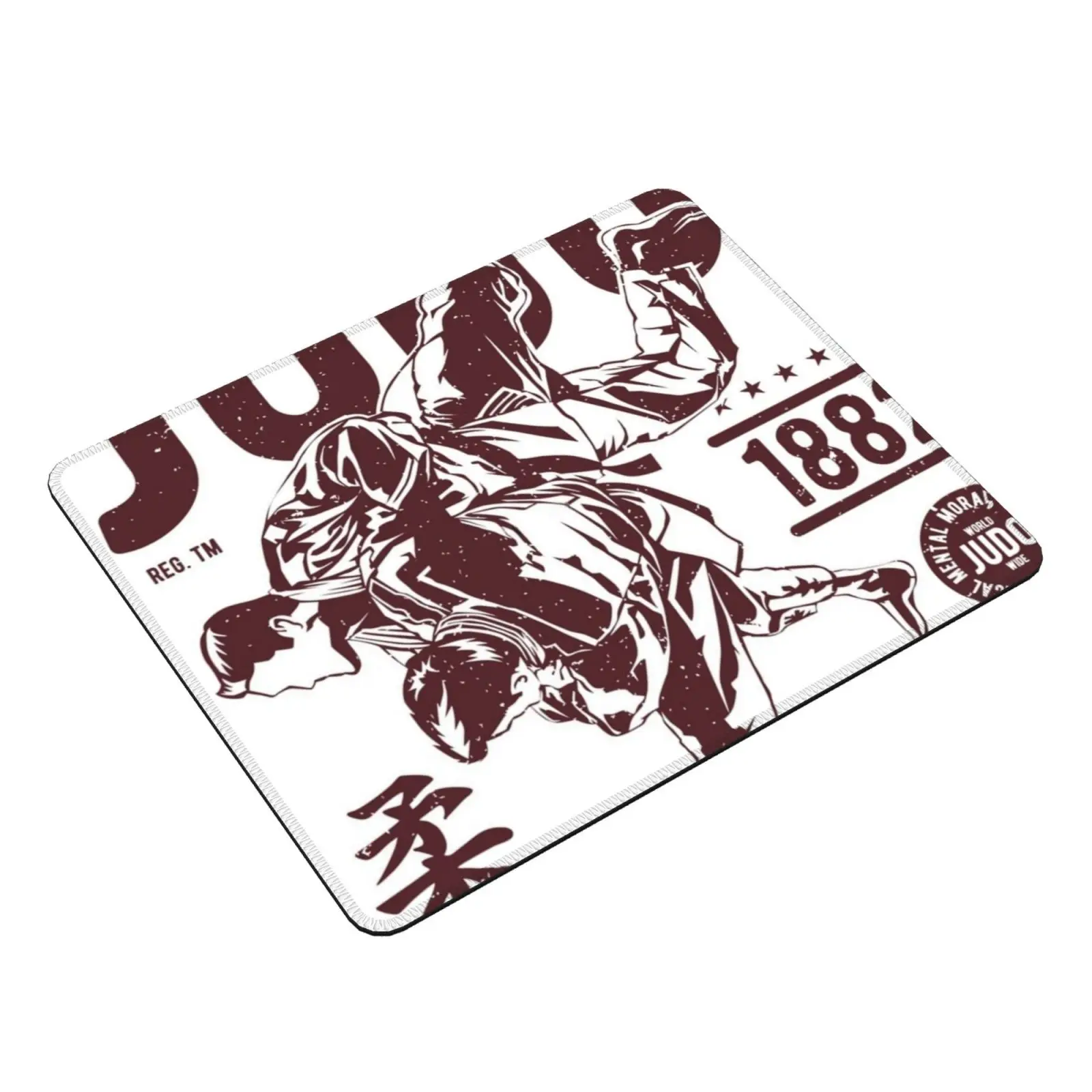 Judo Mouse Pad DIY Print Judo Sport Combat Mental Moral Japan Physical