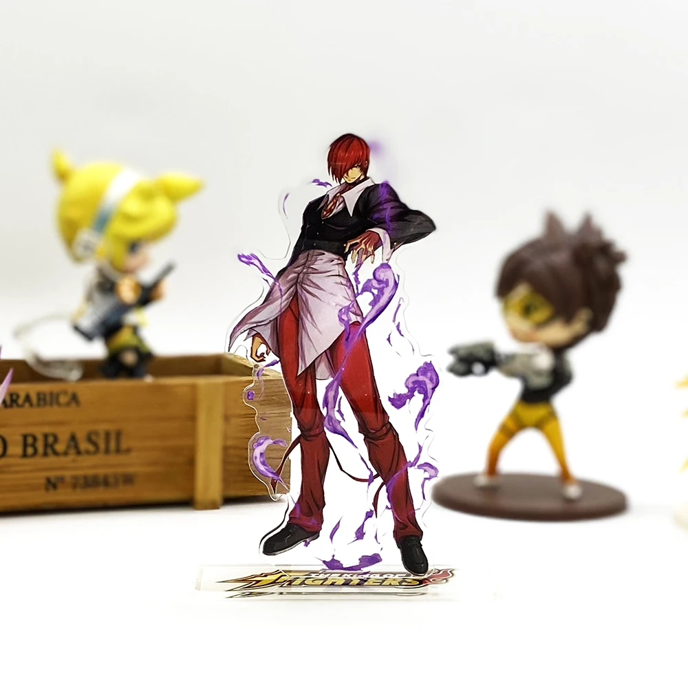 The King Of Fighters Iori Yagami anime toy acrylic standee figurines desk decoration cake topper