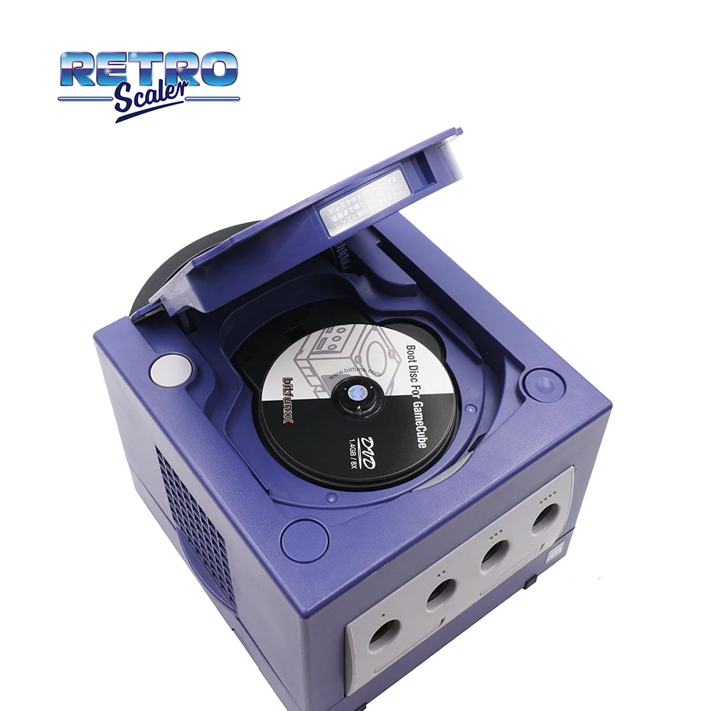 Retroscaler SD2SP2 TF Card Adapter + Swiss Boot Disc Mini DVD for Nintendo Gamecube NGC NTSC