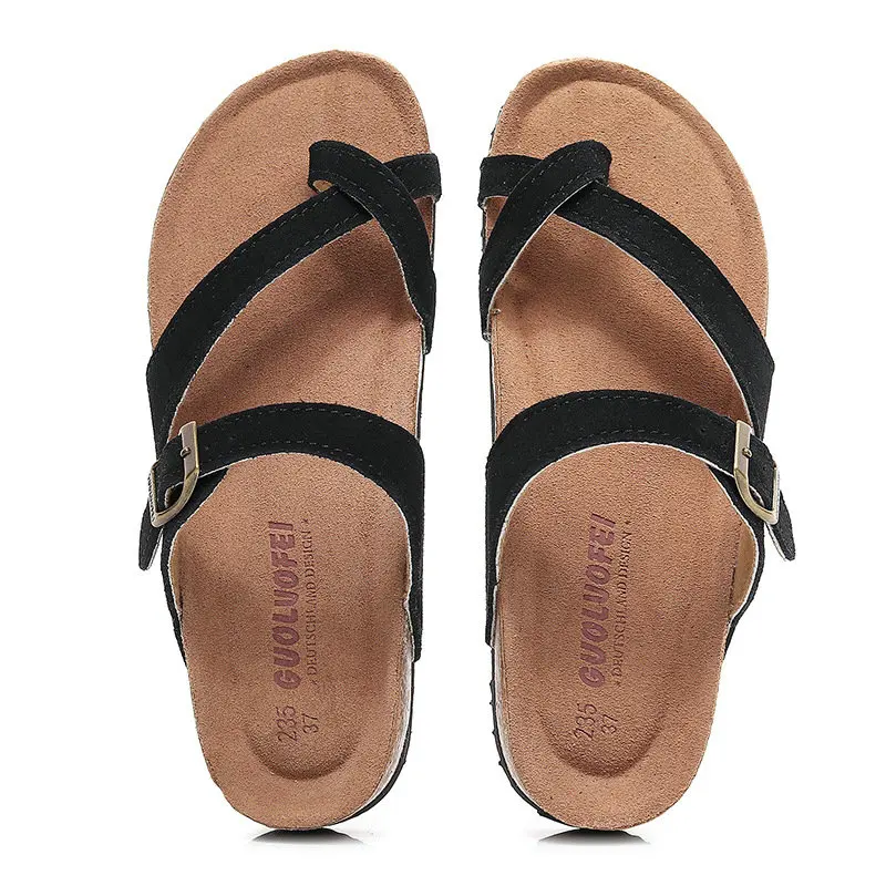 New Fashion Slippers Women Flat Casual Shoes Women Sandals 2021 Summer Flip Flops Beach Sandal Slipper Big size 46