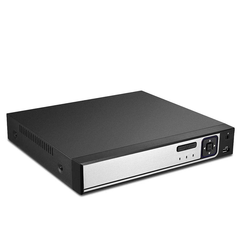 H.265 4K 8MP Security POE NVR 4ch 8ch 48V CCTV IP Network Video Recorder Face Detection XMEye APP For POE IP Camera System