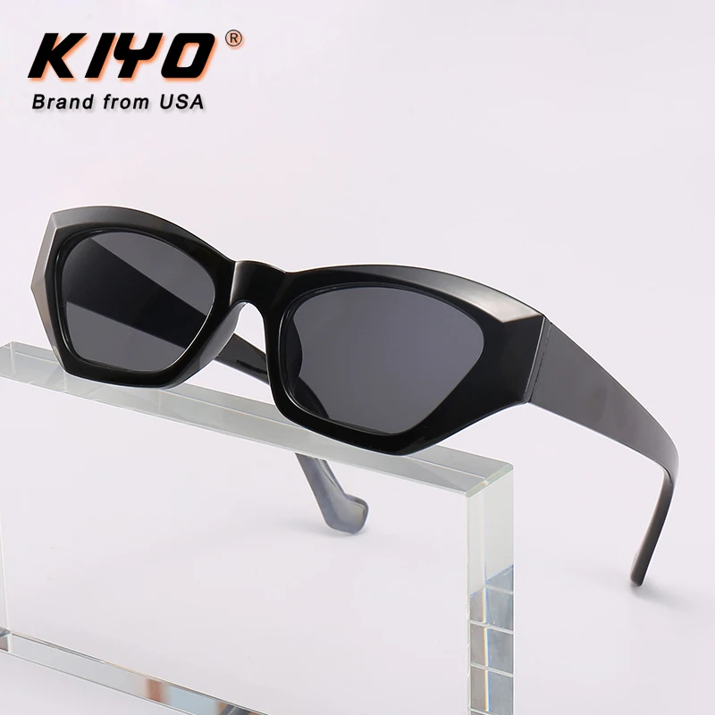 

KIYO Brand 2021 New Women Men Polygonal Sunglasses PC Vintage Sun Glasses High Quality UV400 Driving Eyewear 3921