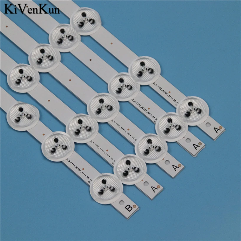 

TV Lamp LED Backlight Strip For Celcus DLED40125FHD Smart TV Bar Kit LEDS Bands 40DLED_AB-TYPE_REV02 VES400UNDS-2D-N02 Rulers