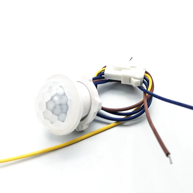 

2 pcs MR-HW06A LED Light Control Body Sensor 4 Pin 100V/240V PIR Motion Sensor Switch Detector Module