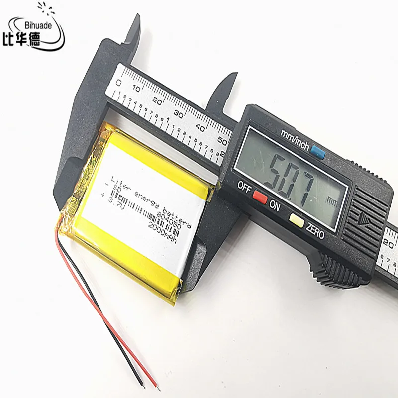 Good Qulity 3.7V,2000mAH,804050 Polymer lithium ion / Li-ion battery for TOY,POWER BANK,GPS,mp3,mp4