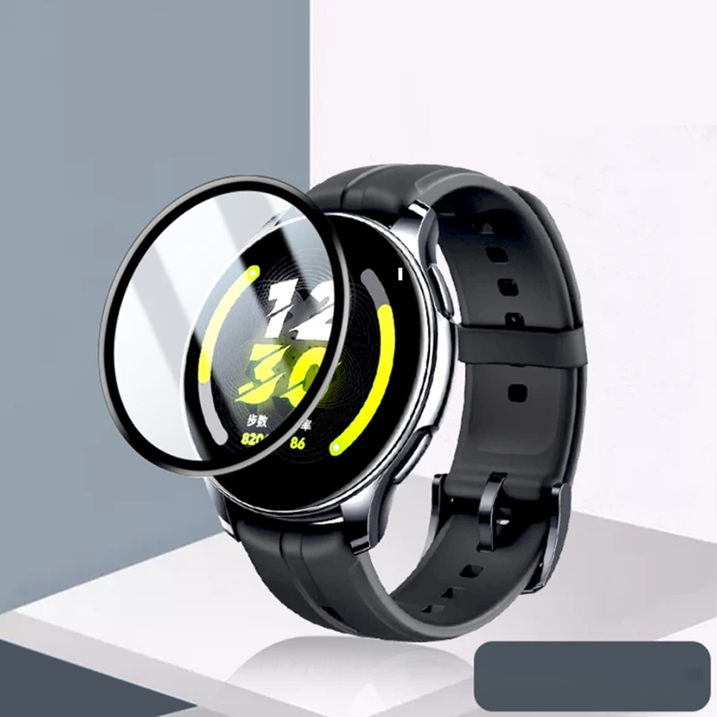3D 곡선 전체 소프트 보호 필름 커버 Realme T1 스마트 워치 화면 보호기 스포츠 액세서리에 대 한 Smartwatch 보호