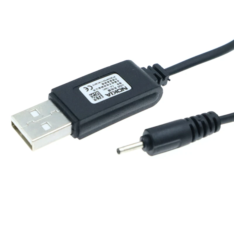 Câble de chargeur USB à petite broche, cordon haute vitesse, diamètre extérieur 2mm, compatible avec Va7360, N71, 6288, E72