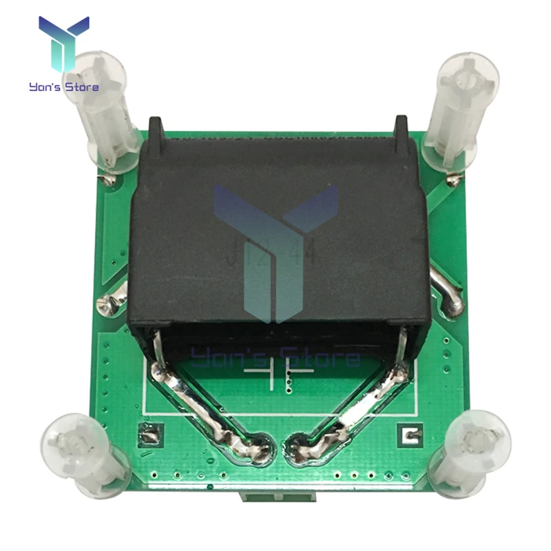 Imagem -05 - Mini Zvs Tesla Indução Aquecimento Máquina Gerador de Alta Tensão Alta Freqüência Tesla Bobina Faça Você Mesmo Kit Eletrônico Pcb Board Módulo