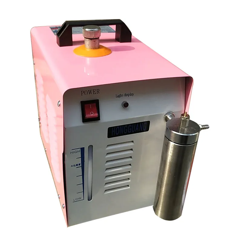 220v Acrylic Flame Polisher Plexiglass Polisher Electrolysis Polishing Equipment Luminous Words Tools Oxyhydrogen Flame Machine