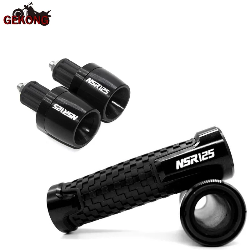 Fit For NSR125 NSR 125 1988 1989 1990 7/8'' 22mm Motorcycle Accessories handlebar grips ends handle bar grip end CNC Alumninum image 2