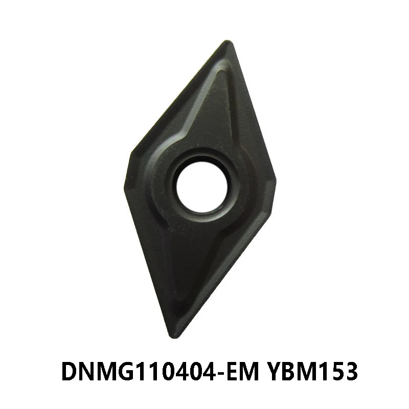 

100% Original DNMG110404-EM YBM153 DNMG 110404 DNMG11 Carbide Inserts for Stainless Steel Turning Tools Lathe Cutter