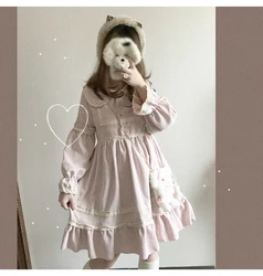 Princess tea party sweet lolita dress retro lace bowknot flare sleeve cute victorian dress kawaii girl gothic lolita op cos loli